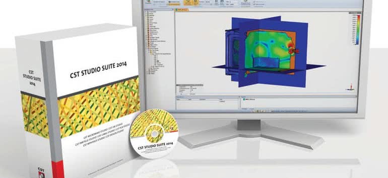 CST STUDIO SUITE 2014 - pakiet do projektowania integrujący symulacje elektromagnetyczne EM 3D 