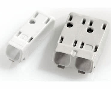 Niskoprofilowe złącze do listew LED dostępne w wersji jedno- i dwubiegunowej