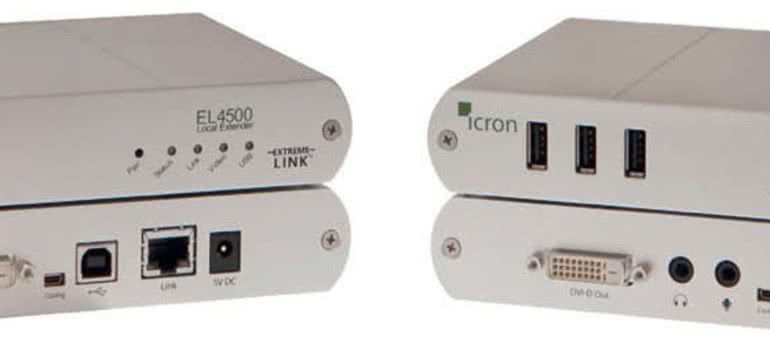 Ekstendery USB i KVM przez sieć LAN firmy Icron 
