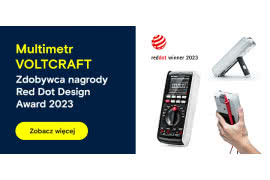 Multimetr VOLTCRAFT VC891 VC – zdobywca nagrody Red Dot Design Award