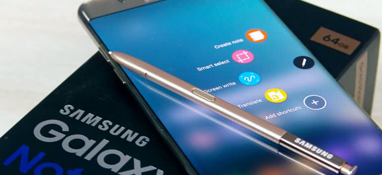 Wycofanie Galaxy Note 7 redukuje zysk operacyjny Samsunga o 30% 