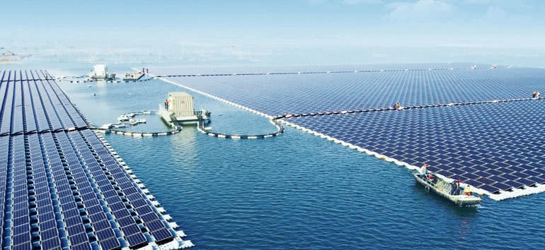 W Chinach powstała największa na świecie pływająca elektrownia fotowoltaiczna 
