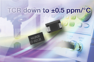 Ultra-precyzyjne rezystory SMD o współczynniku TCR równym ±0,5 ppm/°C