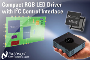 2-amperowy sterownik diod RGB LED z pojedynczą cewką