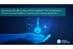 Zaawansowany mikrokontroler kryptograficzny z technologią ChipDNA PUF do aplikacji IoT