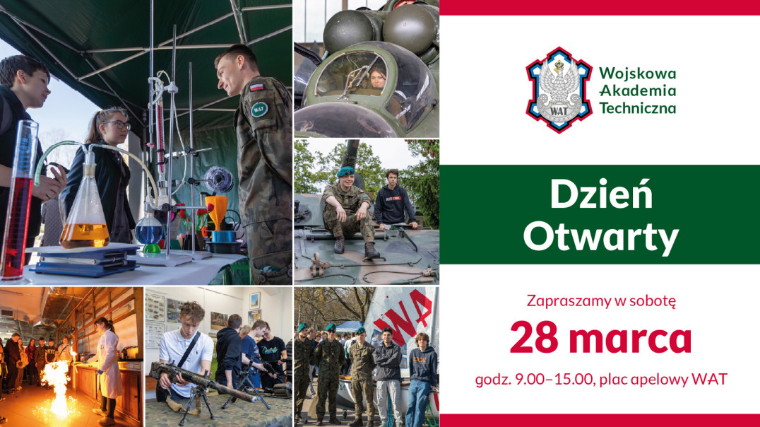 Dzień Otwarty WAT - 28 marca 2026 r.