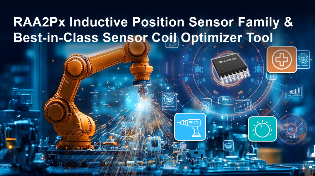 Indukcyjne czujniki przemieszczenia obrotowego, łukowego i liniowego