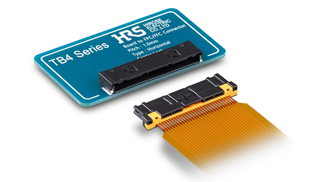 Dwuczęściowe złącza FPC/FFC-to-board o rastrze 1,0 mm i parametrach kontaktu 1 A/100 V