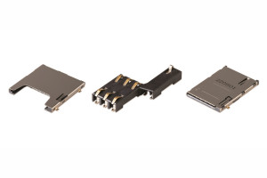 Nowa rodzina złączy do kart pamięci SD, microSD i SIM i kart inteligentnych