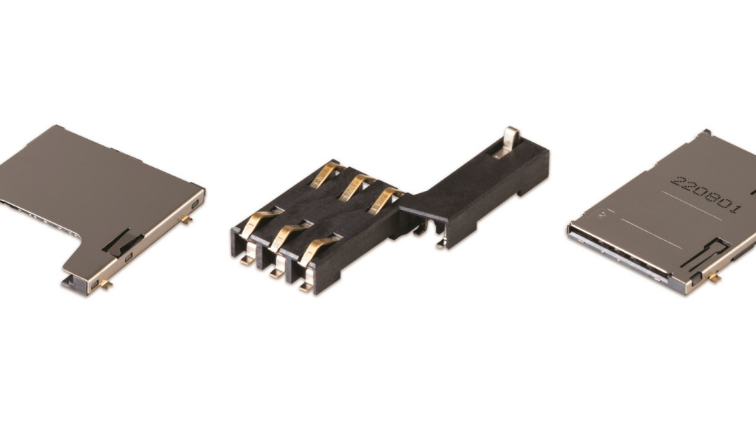 Nowa rodzina złączy do kart pamięci SD, microSD i SIM i kart inteligentnych