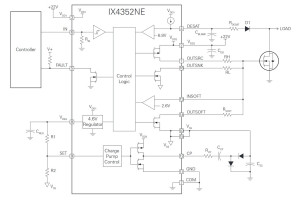 9-amperowy sterownik tranzystorów SiC MOSFET i IGBT w obudowie SOIC-16