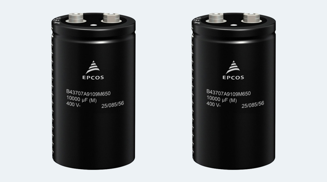 Aluminiowe kondensatory elektrolityczne 1800...18.000 µF odporne na duże impulsy prądowe