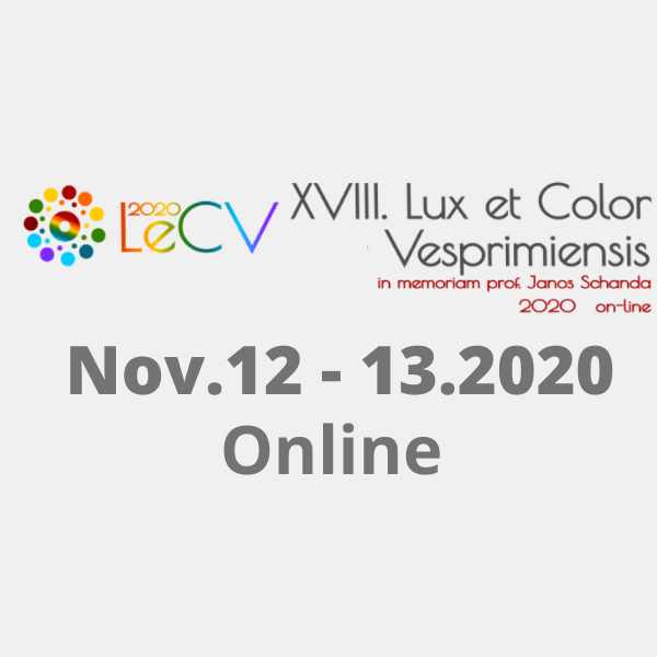 Lux et Color Vesprimiensis 2020 konferencja online, bezpłatny udział po rejestracji 