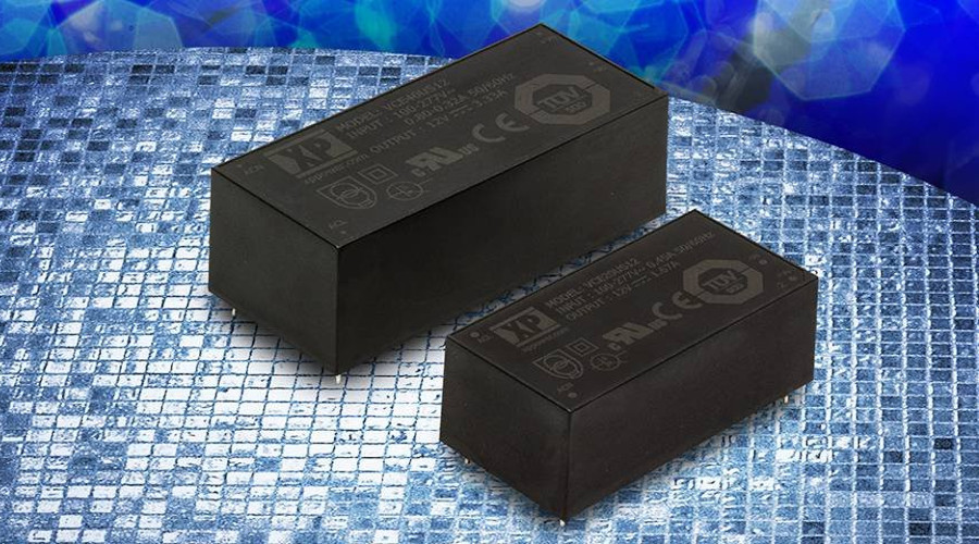 Tanie 20- i 40-watowe zasilacze sieciowe do montażu na płytkach drukowanych