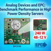 Przetwornice DC-DC o dużej sprawności i gęstości mocy z komponentami firm EPC i Analog Devices