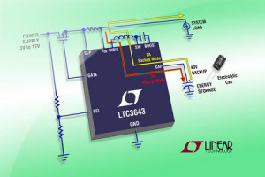 Dwukierunkowy regulator impulsowy LTC3643 do zastosowań w systemach zasilania awaryjnego