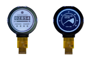 Okrągłe wyświetlacze LCD