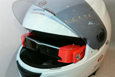 Polscy inżynierowie opracowali okulary typu HUD do kasku motocyklowego 