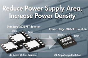 Podwójne 30-amperowe MOSFETy 5 x 6mm ograniczają wymiary przetwornic DC-DC