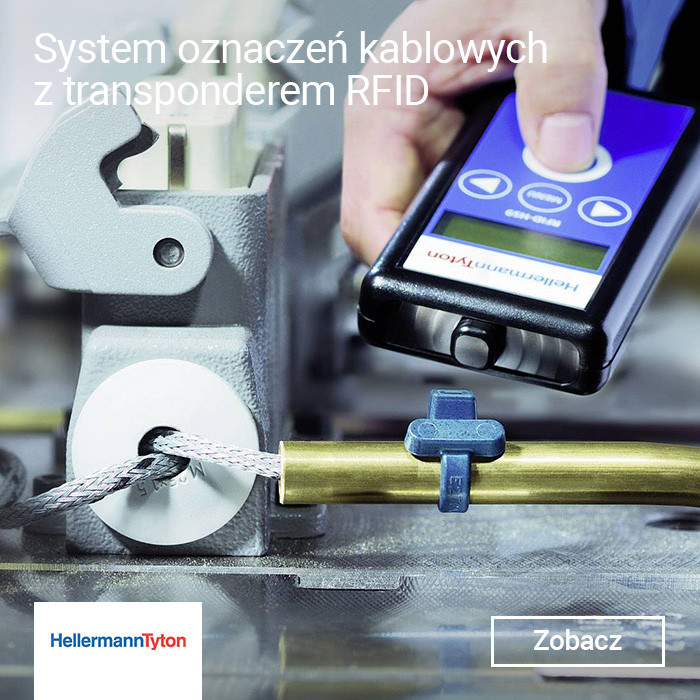 Systemy oznaczeń kablowych RFID HellermannTyton