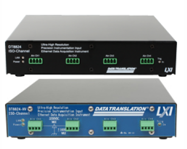 DT-8824 - seria modułów pomiarowych z przetwornikami 24-bit dla każdego kanału