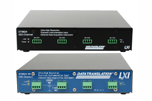 DT-8824 - seria modułów pomiarowych z przetwornikami 24-bit dla każdego kanału