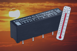 Miniaturowe przekaźniki wysokonapięciowe o dopuszczalnej temperaturze pracy +125°C
