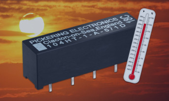 Miniaturowe przekaźniki wysokonapięciowe o dopuszczalnej temperaturze pracy +125°C