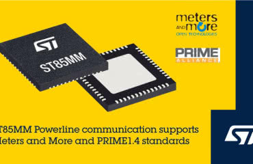 Modem PLC z obsługą standardów PRIME1.4 i Meters and More 