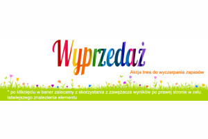 Wiosenna wyprzedaż!