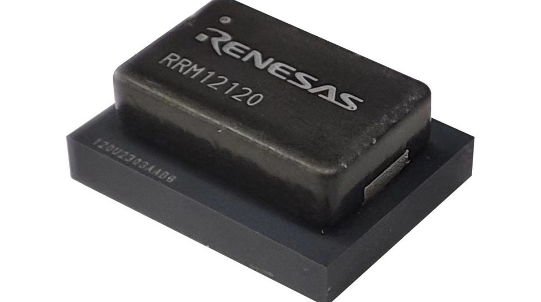 20-amperowy konwerter DC-DC step-down o wymiarach 13 x 10 x 5,9 mm z interfejsem PMBus