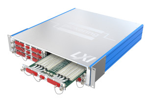 Wysokonapięciowa matryca przełączająca rozmiaru 50 x 4 o parametrach kanału do 750 V/2 A/60 W