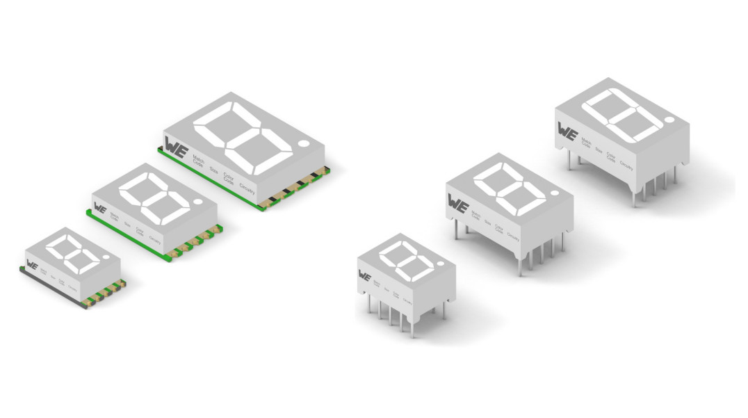 Nowe serie wyświetlaczy 7-segmentowych THT/SMT w wersji zielonej i czerwonej