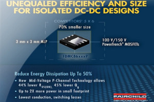 Małostratne p-kanałowe MOSFETy w obudowach o powierzchni 3 x 3 mm