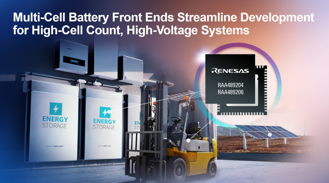 Układy zarządzania akumulatorami do wieloogniwowych systemów wysokonapięciowych