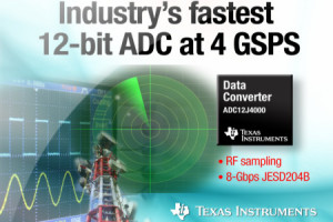 12-bitowy przetwornik A/C o maksymalnej szybkości próbkowania 4 GSps