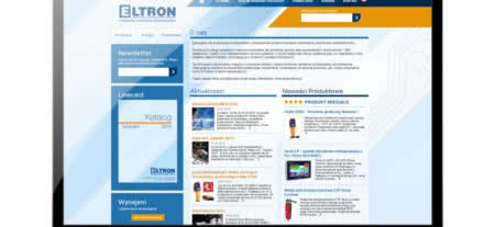 Nowa strona internetowa firmy Eltron 