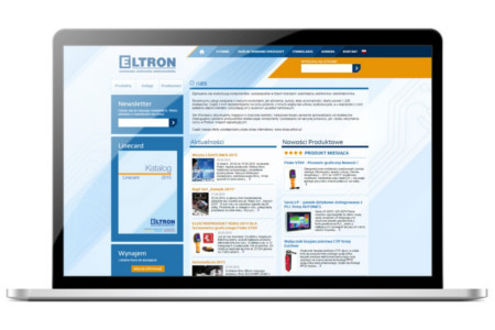 Nowa strona internetowa firmy Eltron
