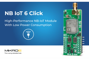 Moduł rozszerzający Click do systemów embedded z komunikacją w technologii NB-IoT