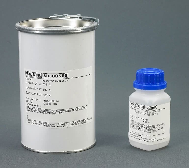 Zalewa silikonowa ELASTOSIL RT 607 A/B 5kg Wacker Chemie RTV-2 
