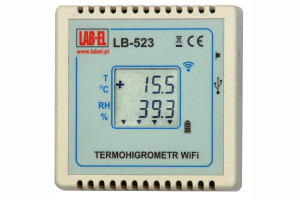 Bezprzewodowy termohigrometr LB-523 WiFi 