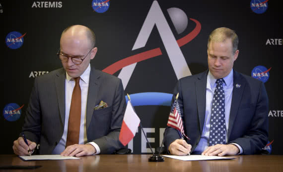 Polska Agencja Kosmiczna współpracuje z NASA 