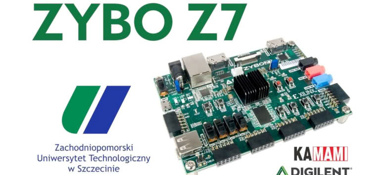 Zdalne nauczanie na zestawach FPGA ZYBO Z7-20 na Wydziale Informatyki Zachodniopomorskiego Uniwersytetu w Szczecinie 