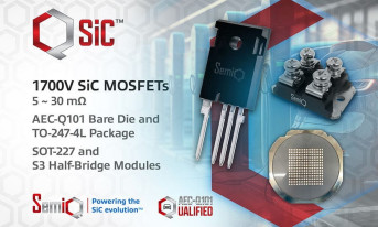 Małostratne tranzystory SiC MOSFET 1700 V do sektora energii odnawialnej i motoryzacji