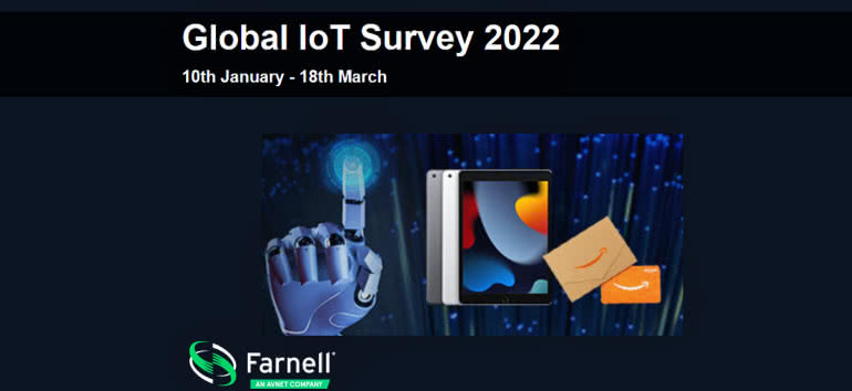 Farnell organizuje kolejną globalną ankietę IoT 