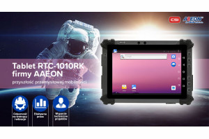 Tablet RTC-1010RK firmy AAEON – przyszłość przemysłowej mobilności