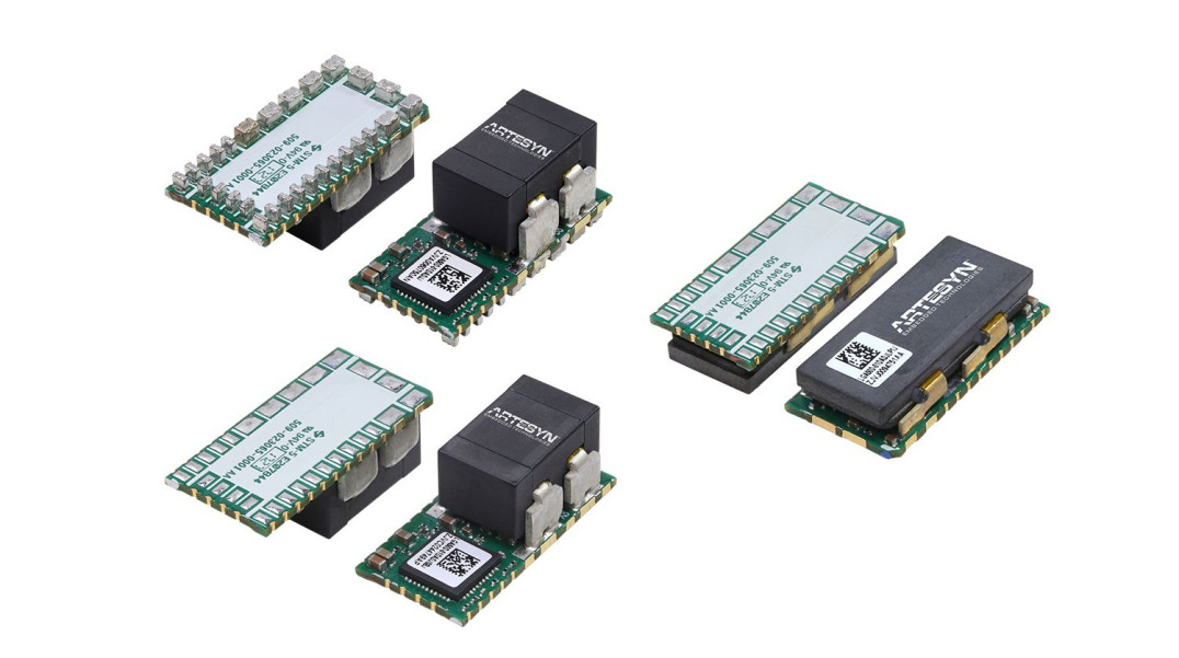 50-watowe konwertery DC-DC LGA50D o powierzchni 25,4 x 12,5 mm