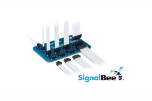 Jednorzędowe złącza przewód-płytka o dużej odporności na wibracje