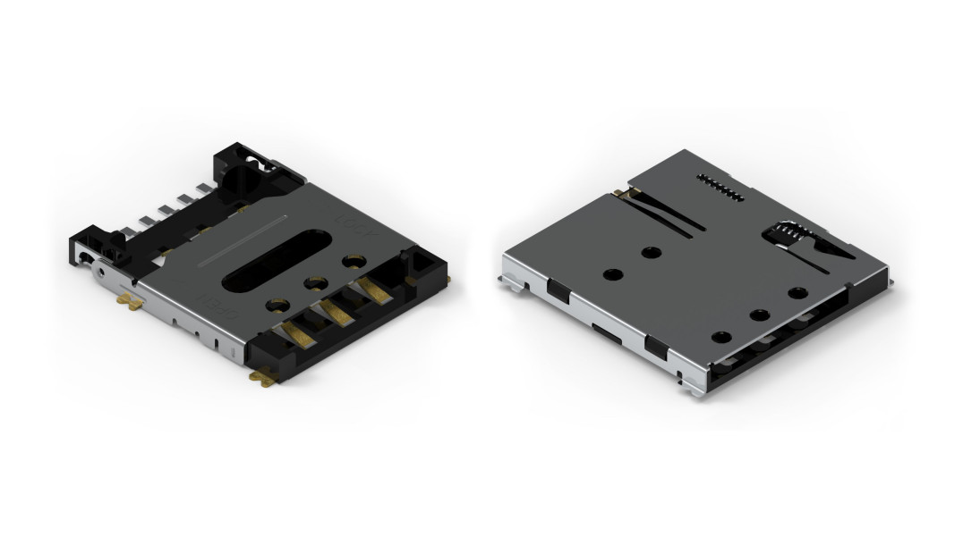 Złącza Nano SIM i microSD o długim czasie bezawaryjnej pracy