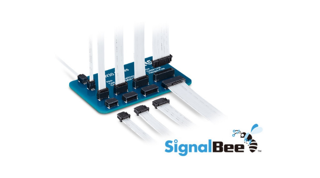 Jednorzędowe złącza przewód-płytka o dużej odporności na wibracje